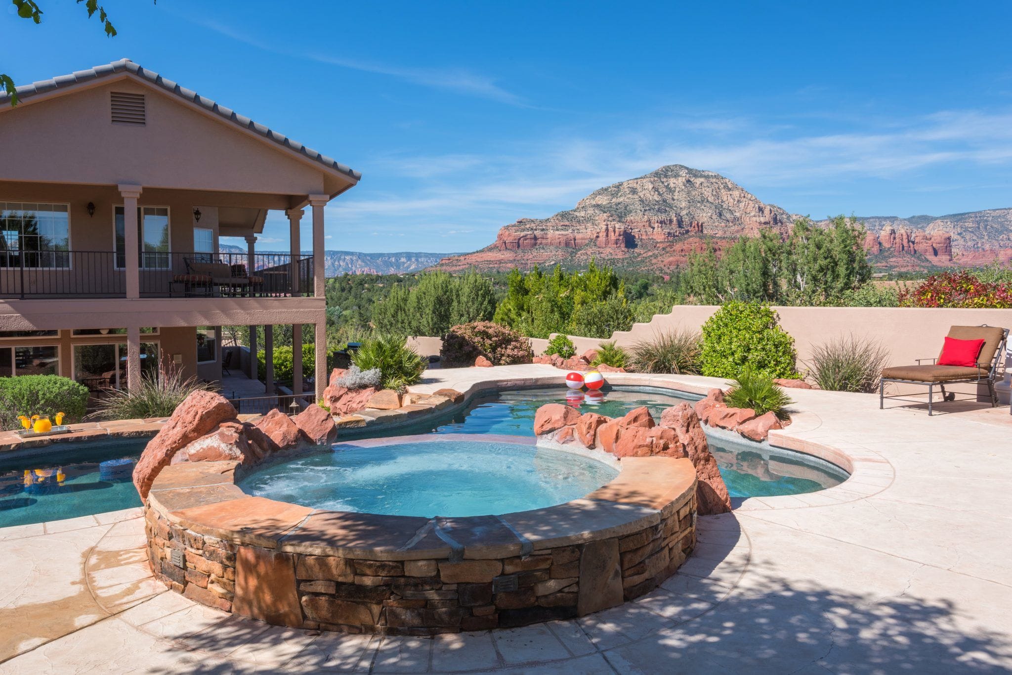 Private resort style pool spa - Sedona Grand